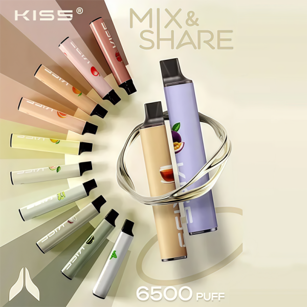 KISS 凱斯5號 6500口 拋棄式電子菸